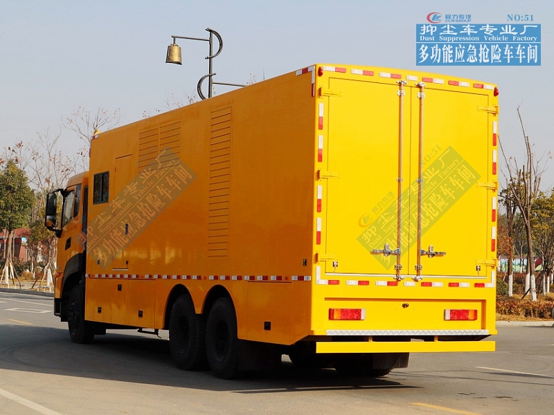 東風天龍後雙橋發電車500-800kW