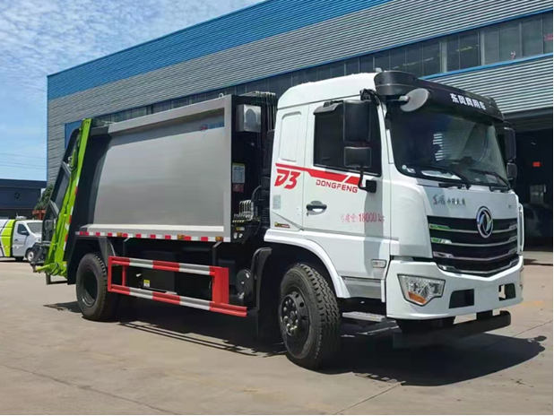 東風專底，13方壓縮垃圾車