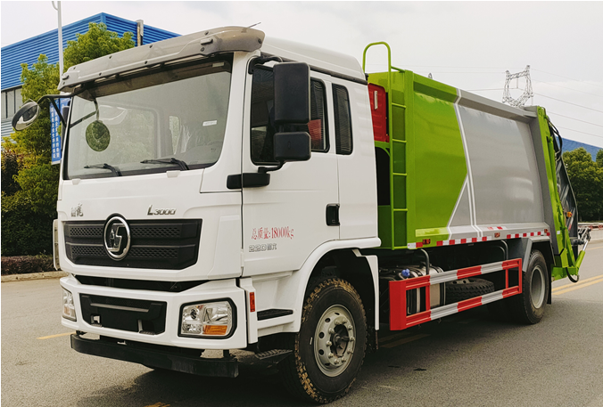 陝汽德龍14方壓縮垃圾車